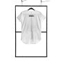 T-shirt men white M fashion - 3