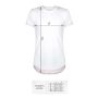 T-shirt men white M fashion - 5