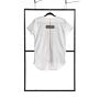 T-shirt men white S fashion - 3