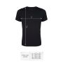 T-shirt men black S regular - 5