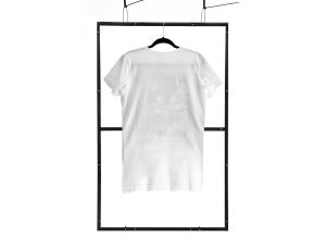 T-shirt men white S regular - image 2