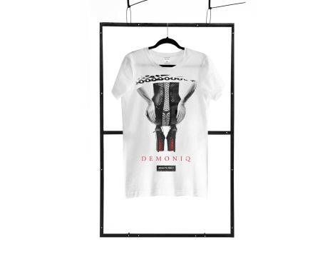 T-shirt men white L regular