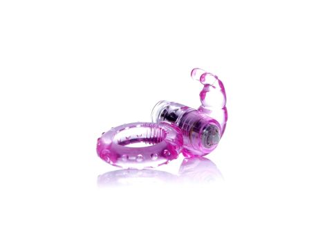 Pierścień-Rabbit Vibro CockRing Pink - 2