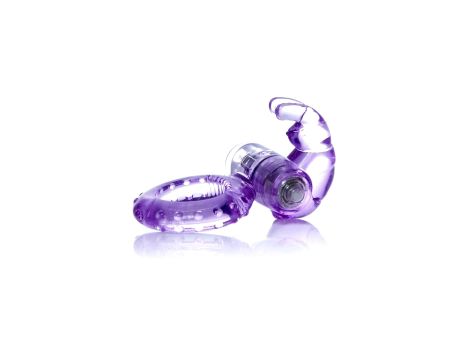 Pierścień-Rabbit Vibro CockRing Purple - 2