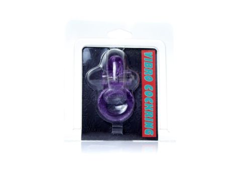 Pierścień-Rabbit Vibro CockRing Purple - 7