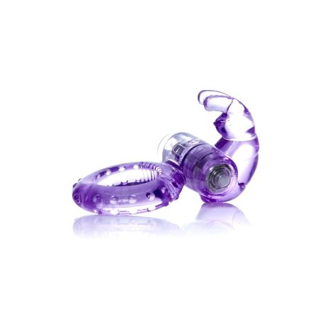 Pierścień-Rabbit Vibro CockRing Purple - 2