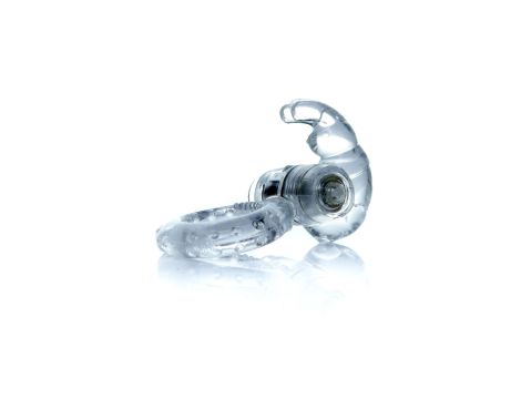 Pierścień-Rabbit Vibro CockRing Clear - 2