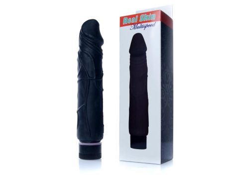 Wibrator-Real Skin - Black - 5