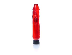 Wibrator-Juicy Jelly - Multispeed Red - image 2