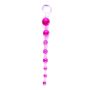 Plug/kulki-Jelly Anal 10 Beads Pink - 2