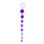 Plug/kulki-Jelly Anal 10 Beads Purple - 2