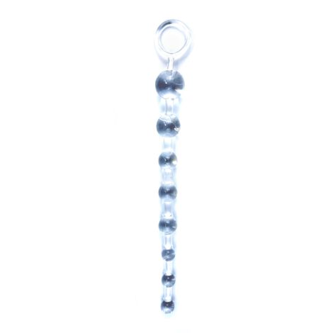 Plug/kulki-Jelly Anal 10 Beads Clear