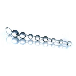 Plug/kulki-Jelly Anal 10 Beads Clear - image 2