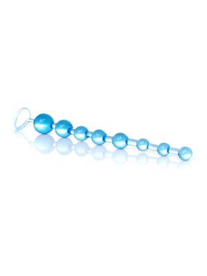 Plug/kulki-Jelly Anal 10 Beads Blue - image 2