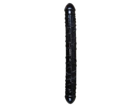 Dildo-Flexible Double Dong - Black