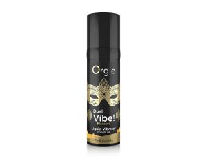 DUAL VIBE! PINA COLADA KISSABLE LIQUID VIBRATOR - 15 ML - image 2