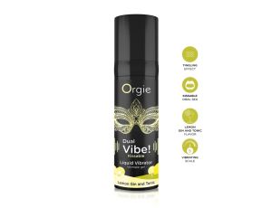 Dual Vibe! Kissable Liquid Vibrating Lemon Gin And Tonic - image 2