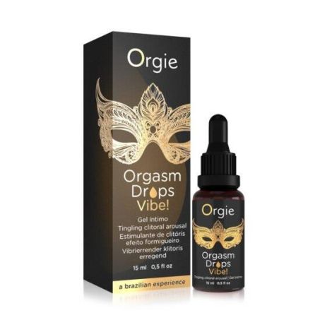 ORGIE Orgasm Drops Vibe Peach Flavor 15 ml - 2