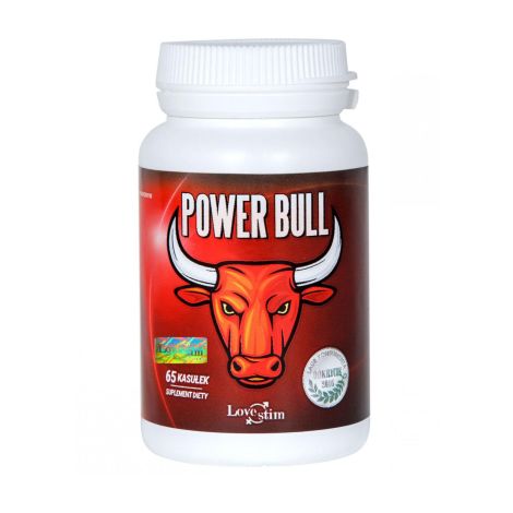 Supl.diety-Power Bull 65kaps suplement na testosteron i erekcję