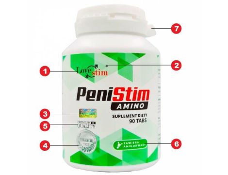 Supl.diety-LSTIM suplement Penistim Amino 90kaps - 3