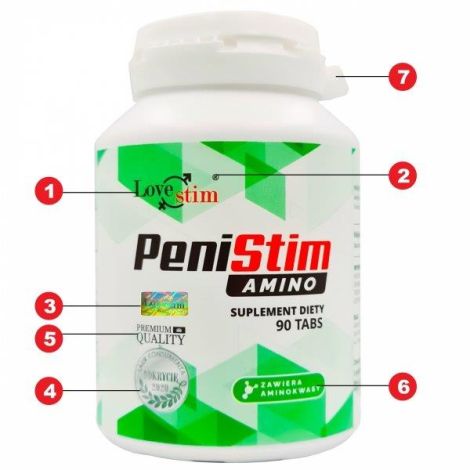 Supl.diety-LSTIM suplement Penistim Amino 90kaps - 3