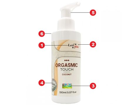 Olejek-ORGASMIC TOUCH COCONUT 150 ml - 8