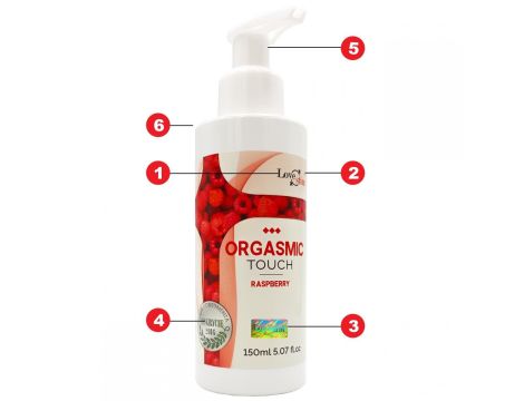 Olejek- ORGASMIC TOUCH RASPBERRY 150 ml - 3