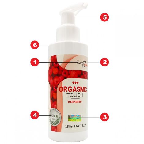 Olejek- ORGASMIC TOUCH RASPBERRY 150 ml - 3