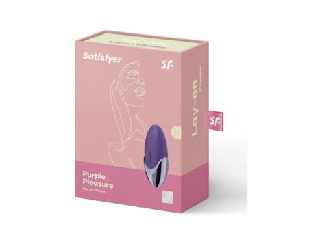 Wibrator - Purple Pleasure Lay-on Vibrator - 4