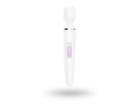 Wibrator - Satisfyer Wand-er Woman (White/Chrome) - 2