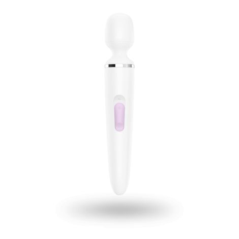 Wibrator - Satisfyer Wand-er Woman (White/Chrome) - 2