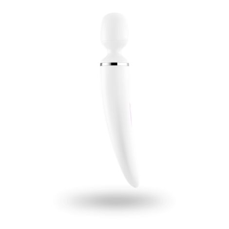 Wibrator - Satisfyer Wand-er Woman (White/Chrome) - 4