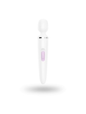 Wibrator - Satisfyer Wand-er Woman (White/Chrome) - image 2