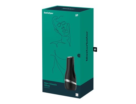 Masturbator - Satisfyer Men Classic (Silver)