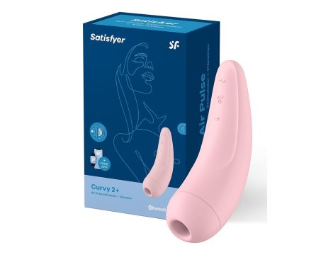 Wibrator - Curvy 2+ Air Pulse Stimulator + Vibration