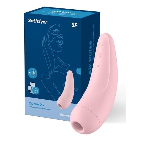 Wibrator - Curvy 2+ Air Pulse Stimulator + Vibration