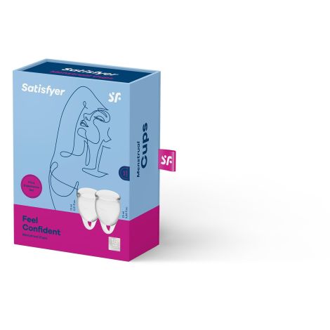 Tampony - Feel Confident Menstrual Cup (transparent)