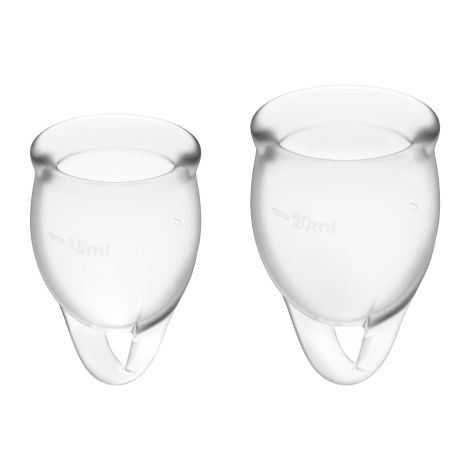 Tampony - Feel Confident Menstrual Cup (transparent) - 2