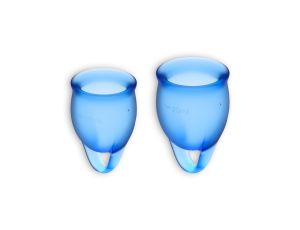 Feel confident Menstrual Cup dark blue - image 2