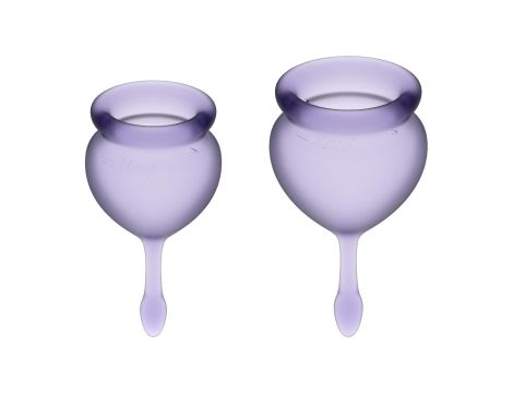 Tampony - Satisfyer Feel good Menstrual Cup (Lila) - 2