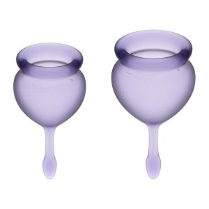 Tampony - Satisfyer Feel good Menstrual Cup (Lila) - image 2