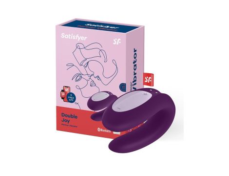 Wibrator - Double Joy Partner Vibrator Violet