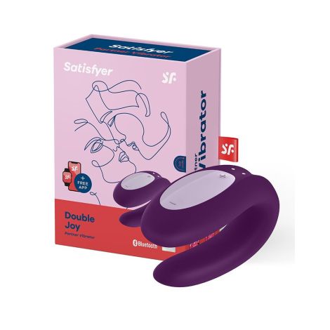 Wibrator - Double Joy Partner Vibrator Violet