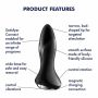 Plug-Vibrator Rotation Plug 1 Connect App (Black) - 7