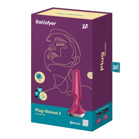 Plug - Vibrator ilicious 2 Berry - 5