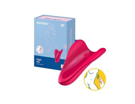 Stymulator - High Fly Finger Vibrator ( Red )