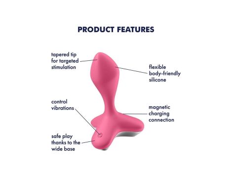 Plug-Vibrator Game Changer (Pink) - 3