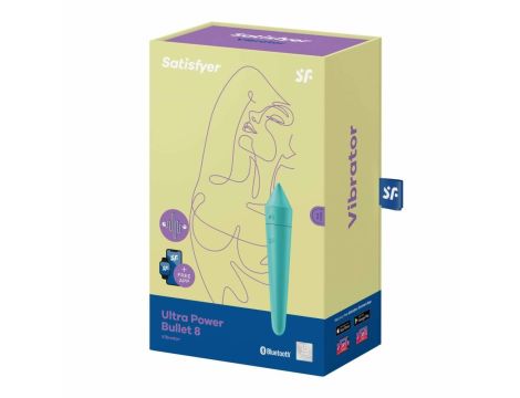 Stymulator-Ultra Power Bullet 8 (Turquoise) - 6