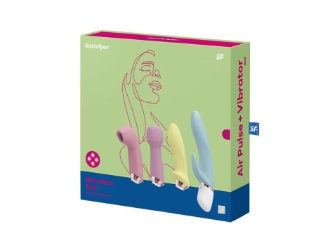 Marvelous Four Air pulse + Vibrator set