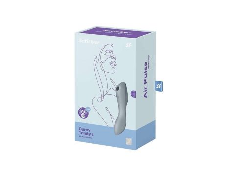 Vibrator - Curvy Trinity 3 (Blue Grey)